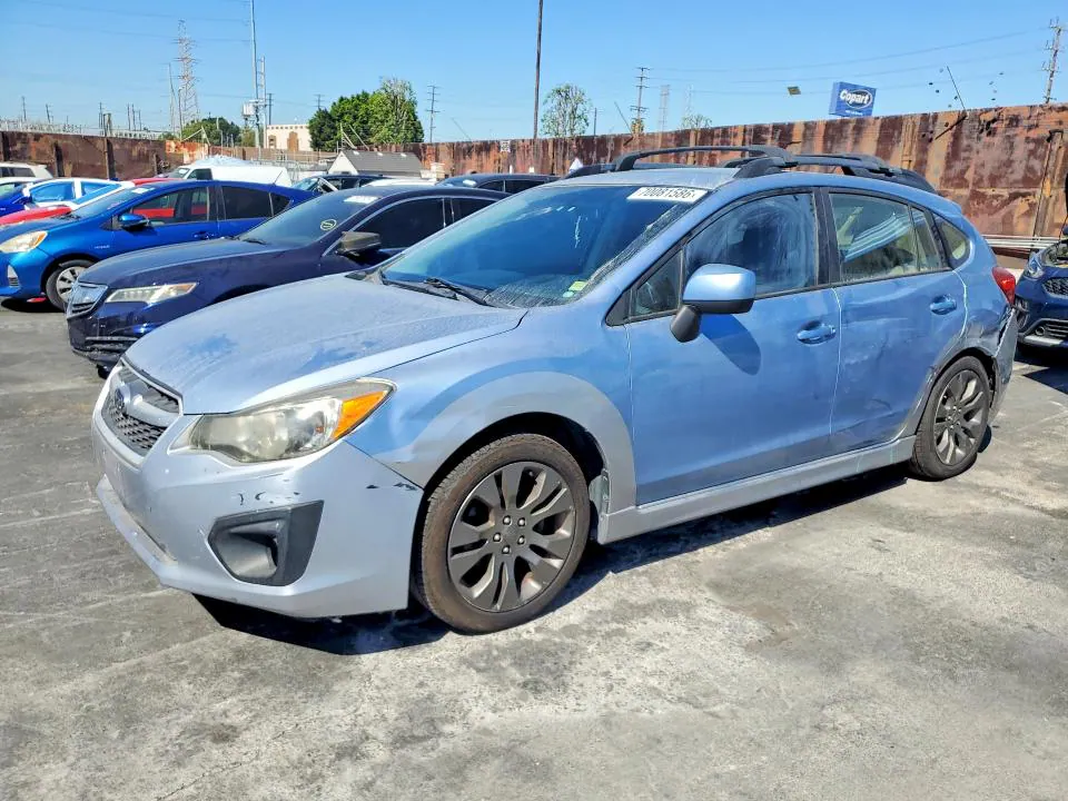 2012 SUBARU IMPREZA VIN JF1GPAL64CG240475 фото 1