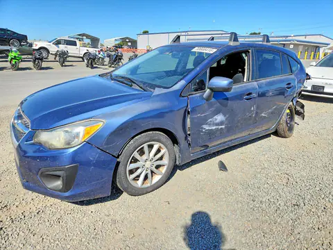 JF1GPAC69CH217817 — 2012 Subaru Impreza, Задняя часть (Rear End), фото до ремонта