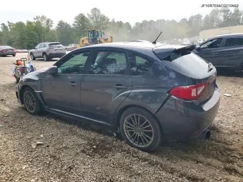2012 Subaru Imprza Wrx VIN JF1GR7E66CG210663 фото 2