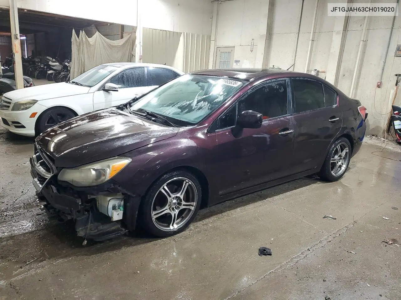 2012 Subaru Impreza Limited VIN JF1GJAH63CH019020 фото 1