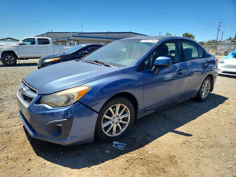 JF1GJAC65DH014474 — 2013 Subaru Impreza, Передняя часть (Front End), фото до ремонта