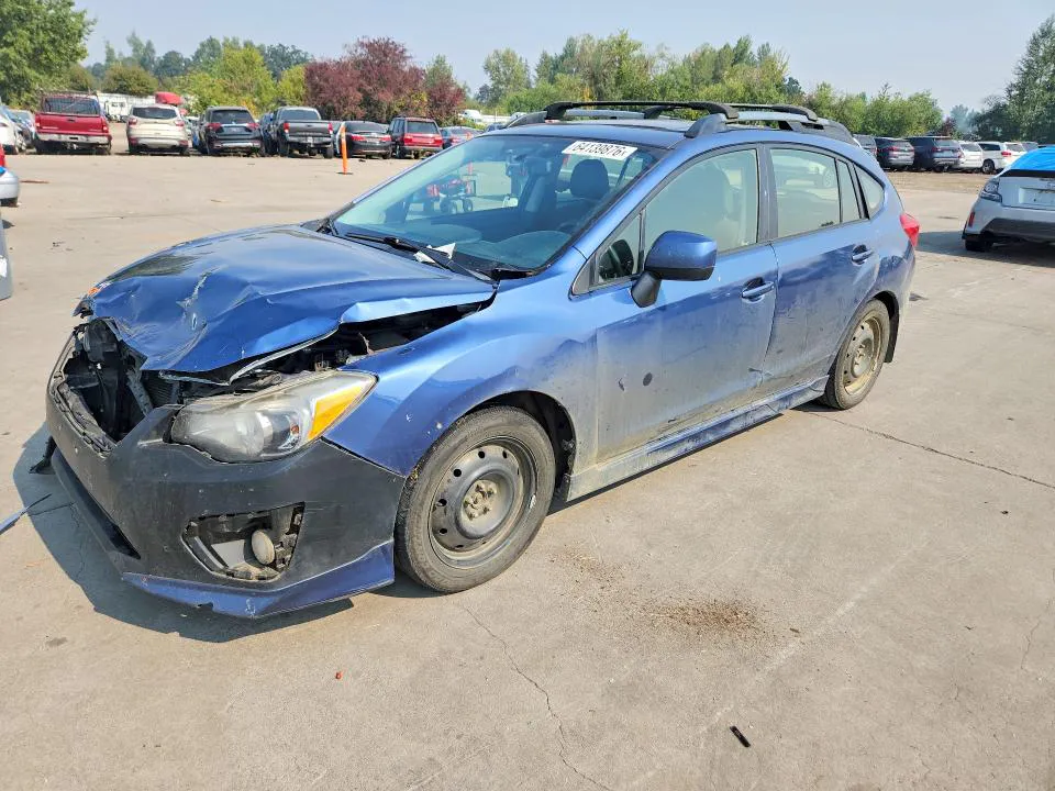 2013 SUBARU IMPREZA VIN JF1GPAU65DH200612 фото 1