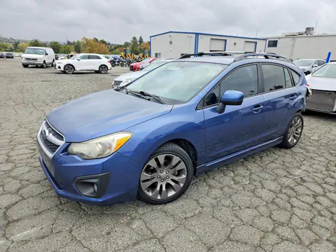 JF1GPAR67D2878676 — 2013 Subaru Impreza, Задняя часть (Rear End), фото до ремонта