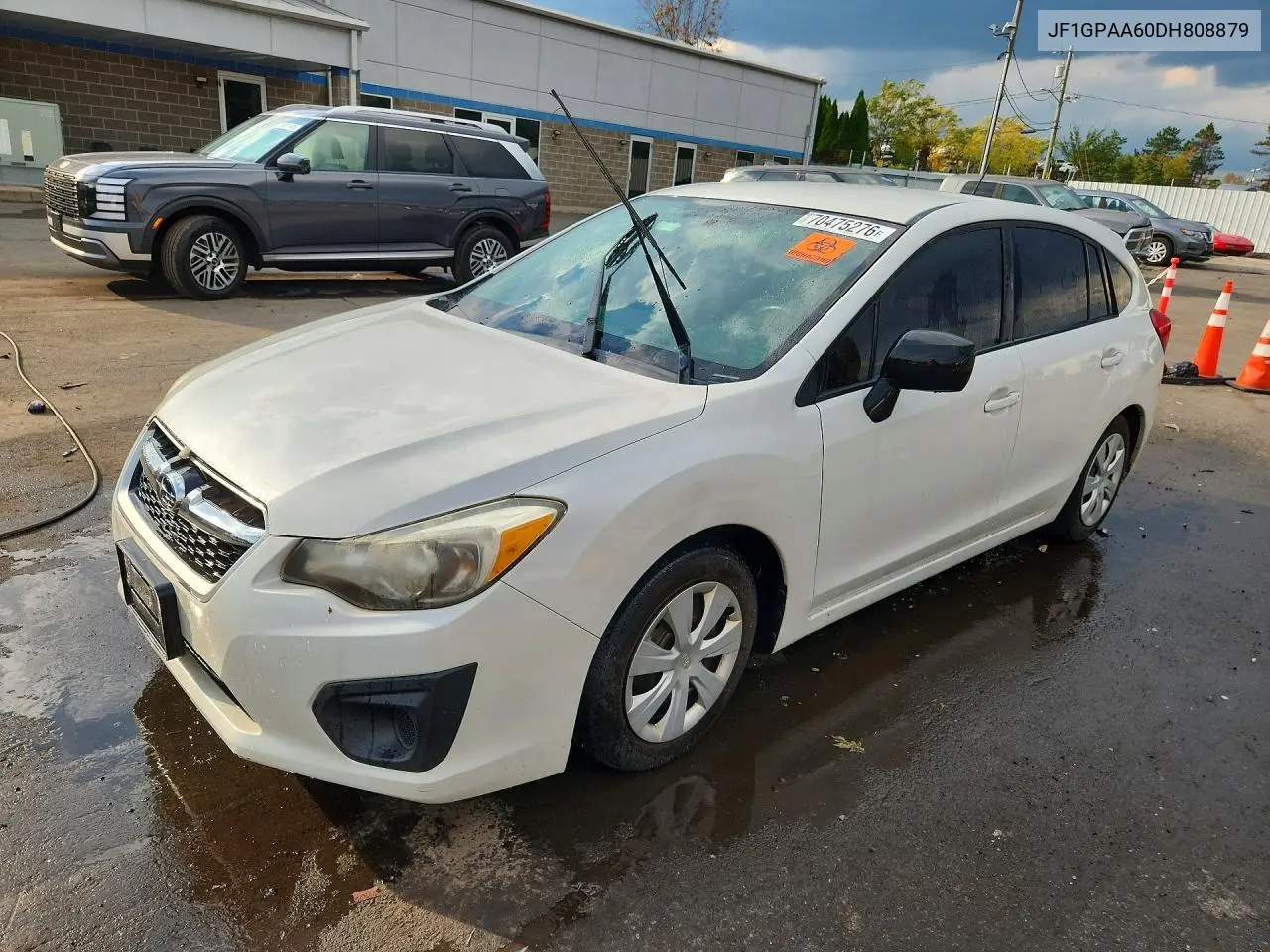 2013 Subaru Impreza VIN JF1GPAA60DH808879 фото 1