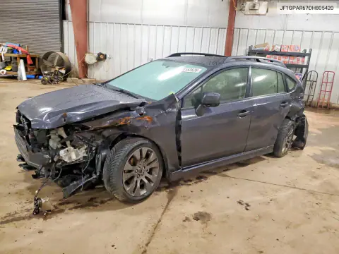 JF1GPAR67DH805420 — 2013 Subaru Impreza, Передняя часть, фото до ремонта