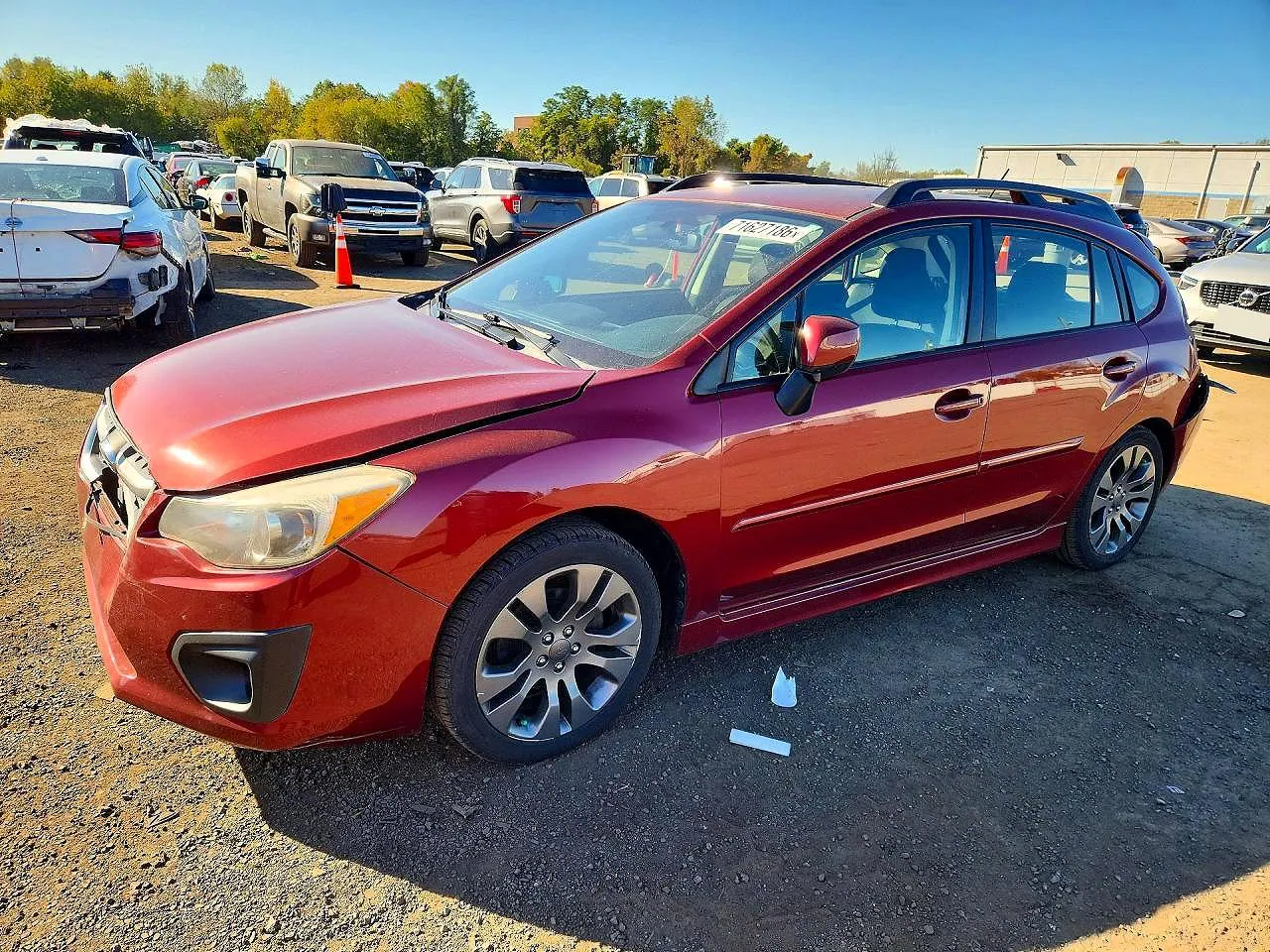 2013 Subaru Impreza Sport Premium VIN JF1GPAL69D1825847 фото 1