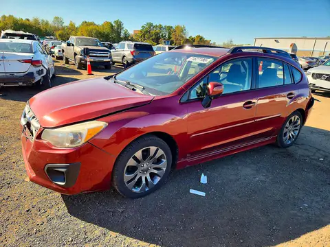 JF1GPAL69D1825847 — 2013 Subaru Impreza, Задняя часть, фото до ремонта