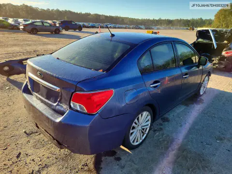 2013 Subaru Impreza Limited VIN JF1GJAH67DH003209 фото 3