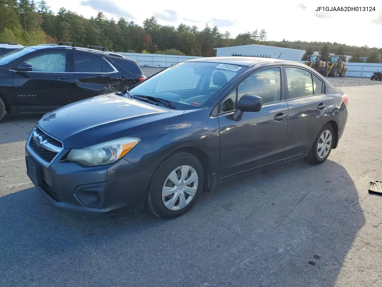 2013 Subaru Impreza VIN JF1GJAA62DH013124 фото 1