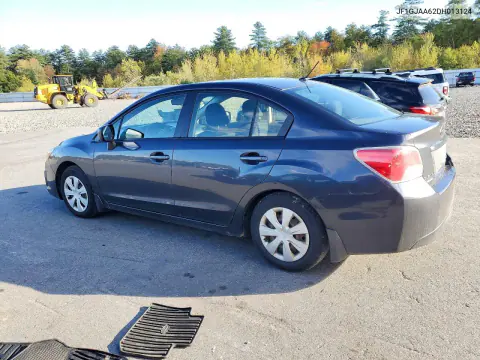 2013 Subaru Impreza VIN JF1GJAA62DH013124 фото 2