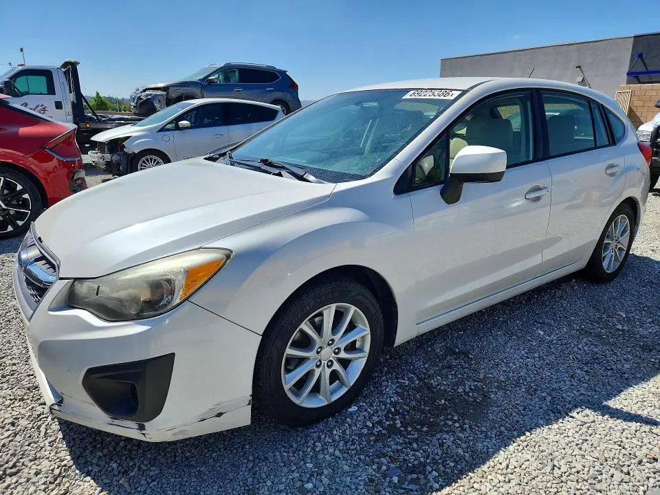 JF1GPAC64E8238156 Subaru Impreza 2014 — повреждение Передняя часть, фото до ремонта