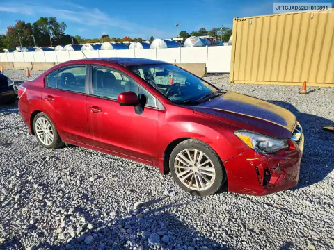 2014 Subaru Impreza Premium VIN JF1GJAD62EH019891 фото 4