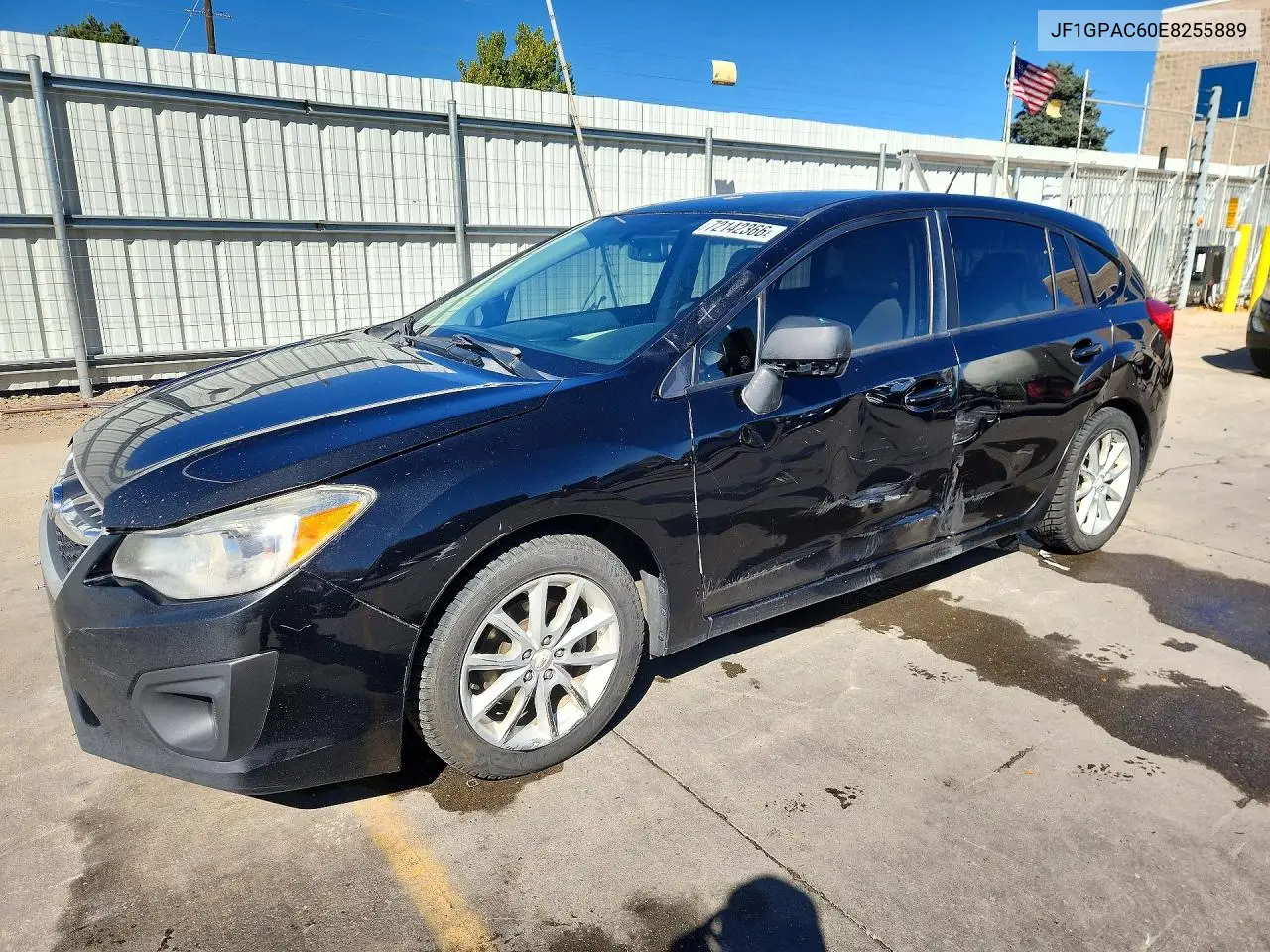 2014 Subaru Impreza Premium VIN JF1GPAC60E8255889 фото 1