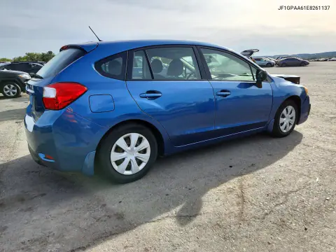 2014 Subaru Impreza VIN JF1GPAA61E8261137 фото 3