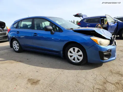 2014 Subaru Impreza VIN JF1GPAA61E8261137 фото 4
