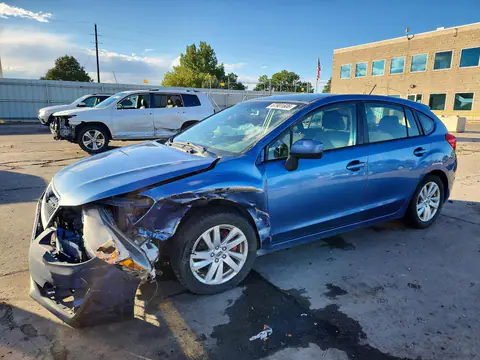 JF1GPAC65FH323976 — 2015 Subaru Impreza, Передняя часть (Front End), фото до ремонта