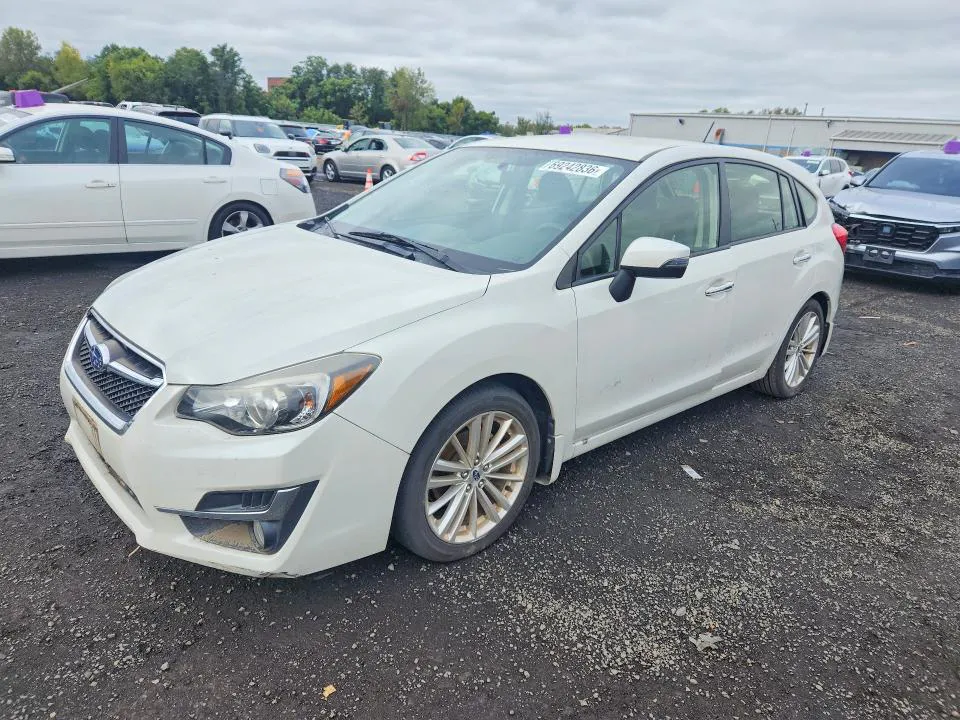 2015 SUBARU IMPREZA VIN JF1GPAM69FH200504 фото 1
