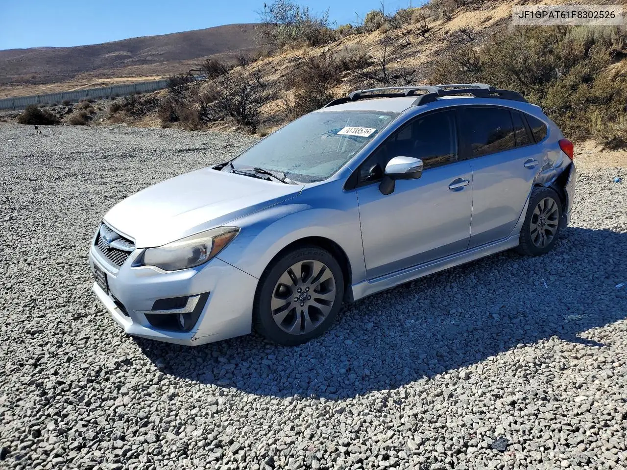 2015 Subaru Impreza Sport VIN JF1GPAT61F8302526 фото 1