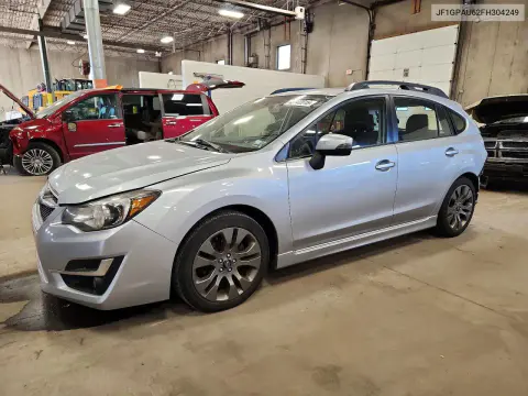 JF1GPAU62FH304249 — 2015 Subaru Impreza, Задняя часть, фото до ремонта