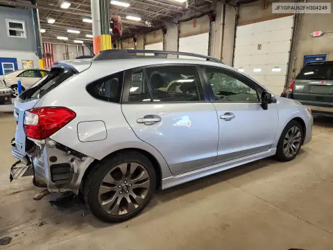 2015 Subaru Impreza Sport VIN JF1GPAU62FH304249 фото 3