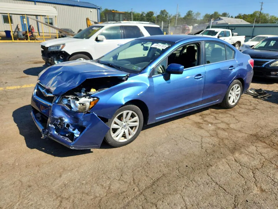2016 SUBARU IMPREZA VIN JF1GJAB60GH003730 фото 1