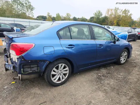 JF1GJAB68GH005788 — 2016 Subaru Impreza, фото 3 с аукциона Copart 21.10.2026, Задняя часть