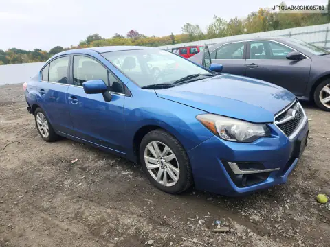 JF1GJAB68GH005788 — 2016 Subaru Impreza, фото 4 с аукциона Copart 21.10.2026, Задняя часть