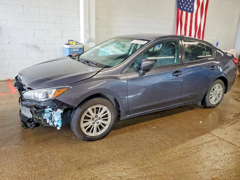 4S3GKAB63H3603891 Subaru Impreza 2017 — повреждение Передняя часть, фото до ремонта