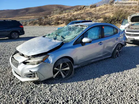 4S3GKAK68H3601554 — 2017 Subaru Impreza, Переворот, фото до ремонта