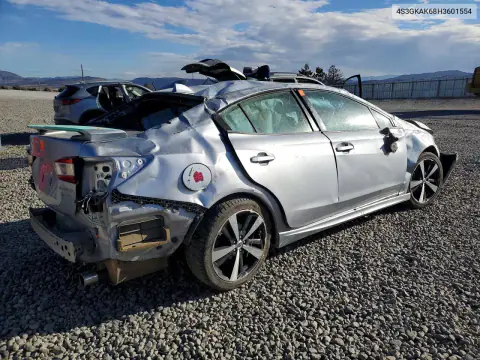 2017 Subaru Impreza Sport VIN 4S3GKAK68H3601554 фото 3