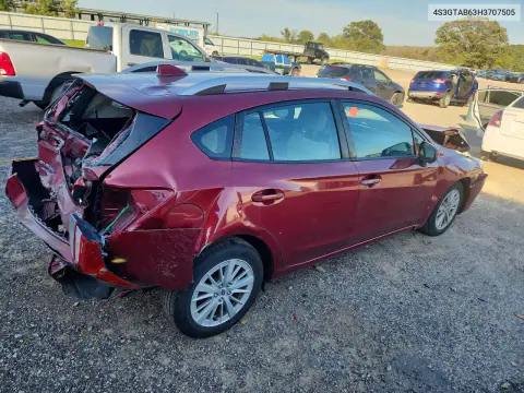 2017 Subaru Impreza Premium VIN 4S3GTAB63H3707505 фото 3