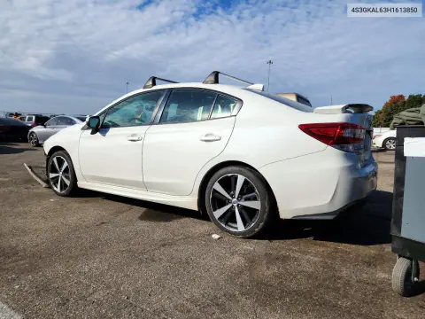 2017 Subaru Impreza Sport VIN 4S3GKAL63H1613850 фото 2