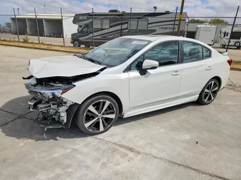 4S3GKAL63J1600957 — 2018 Subaru Impreza, Передняя часть (Front End), фото до ремонта