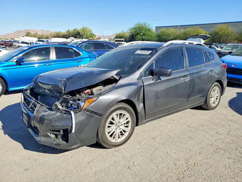 4S3GTAB61J3744932 — 2018 Subaru Impreza, Передняя часть (Front End), фото до ремонта