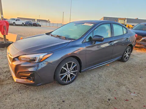 4S3GKAH63J3619408 — 2018 Subaru Impreza, Передняя часть (Front End), фото до ремонта