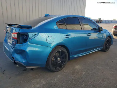 2018 Subaru Impreza Sport VIN 4S3GKAM65J3609873 фото 3