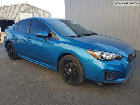 2018 Subaru Impreza Sport VIN 4S3GKAM65J3609873 фото 4