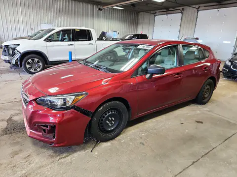 4S3GTAB68K3741897 — 2019 Subaru Impreza, Передняя часть (Front End), фото до ремонта