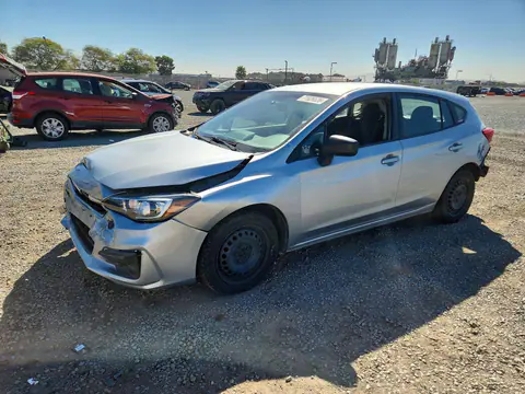 4S3GTAB60K3740663 — 2019 Subaru Impreza, Передняя часть (Front End), фото до ремонта