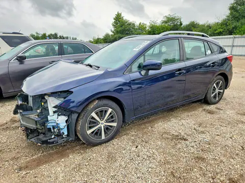4S3GTAD69M3708245 — 2021 Subaru Impreza, Передняя часть (Front End), фото до ремонта
