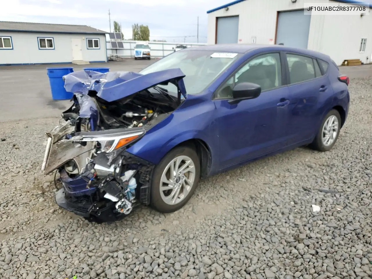 2024 Subaru Impreza VIN JF1GUABC2R8377708 фото 1