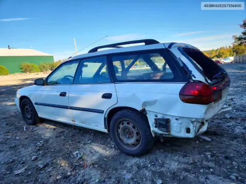 1995 Subaru Legacy L VIN 4S3BK6352S7356800 фото 2