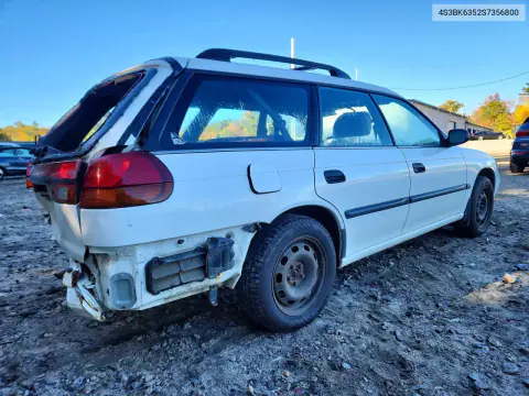 1995 Subaru Legacy L VIN 4S3BK6352S7356800 фото 3