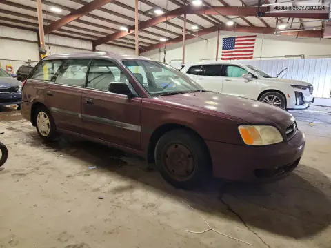 2000 Subaru Legacy Brighton VIN 4S3BH6250Y7302324 фото 4