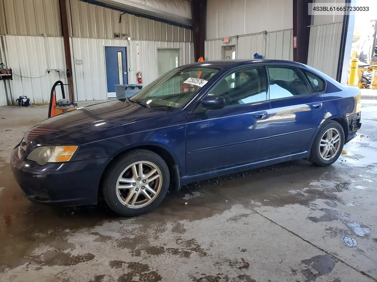2005 Subaru Legacy 2.5I VIN 4S3BL616657230033 фото 1