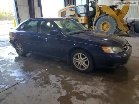 2005 Subaru Legacy 2.5I VIN 4S3BL616657230033 фото 4