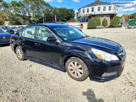 2010 Subaru Legacy 2.5I Premium VIN 4S3BMBC63A3234299 фото 4