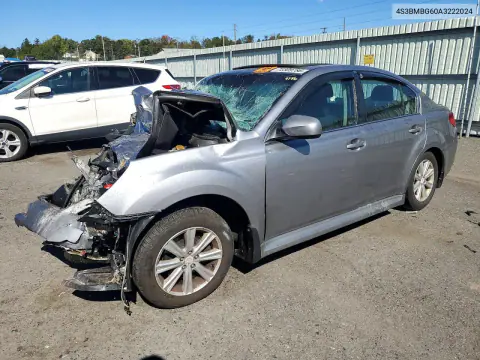 2010 Subaru Legacy 2.5I Premium VIN 4S3BMBG60A3222024 фото 1