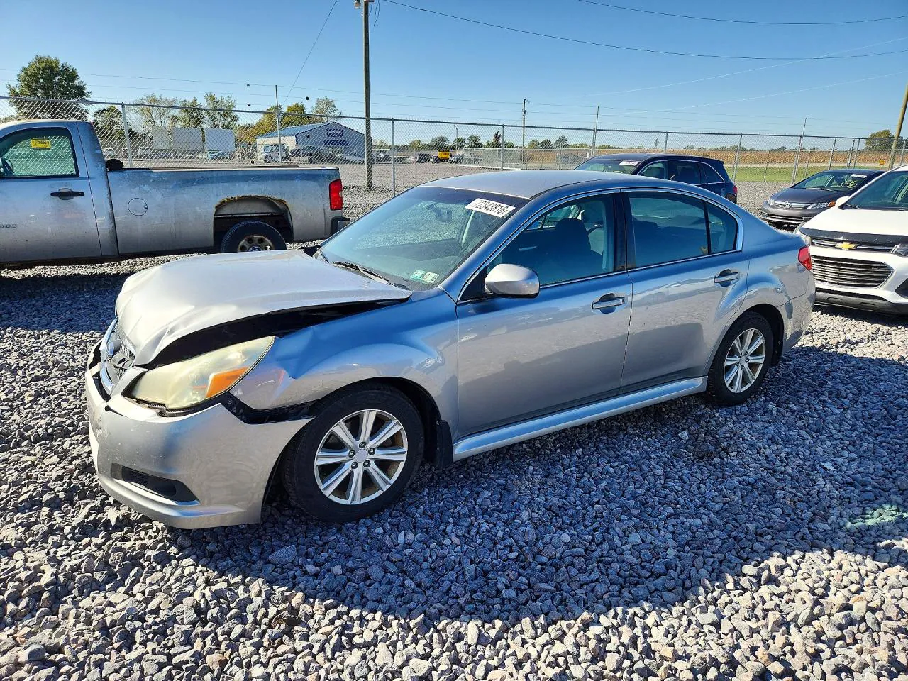 2011 Subaru Legacy 2.5I Premium VIN 4S3BMBC6XB3247679 фото 1