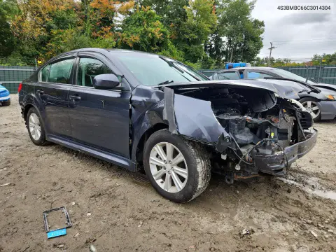 2012 Subaru Legacy 2.5I Premium VIN 4S3BMBC66C3014304 фото 4